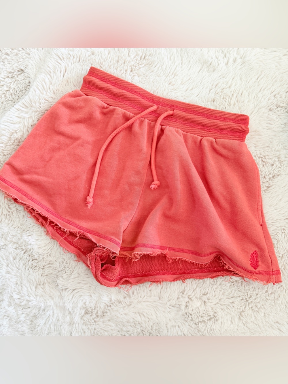 Women’s FP Knockout Short Coral Drawstring Casual Shorts